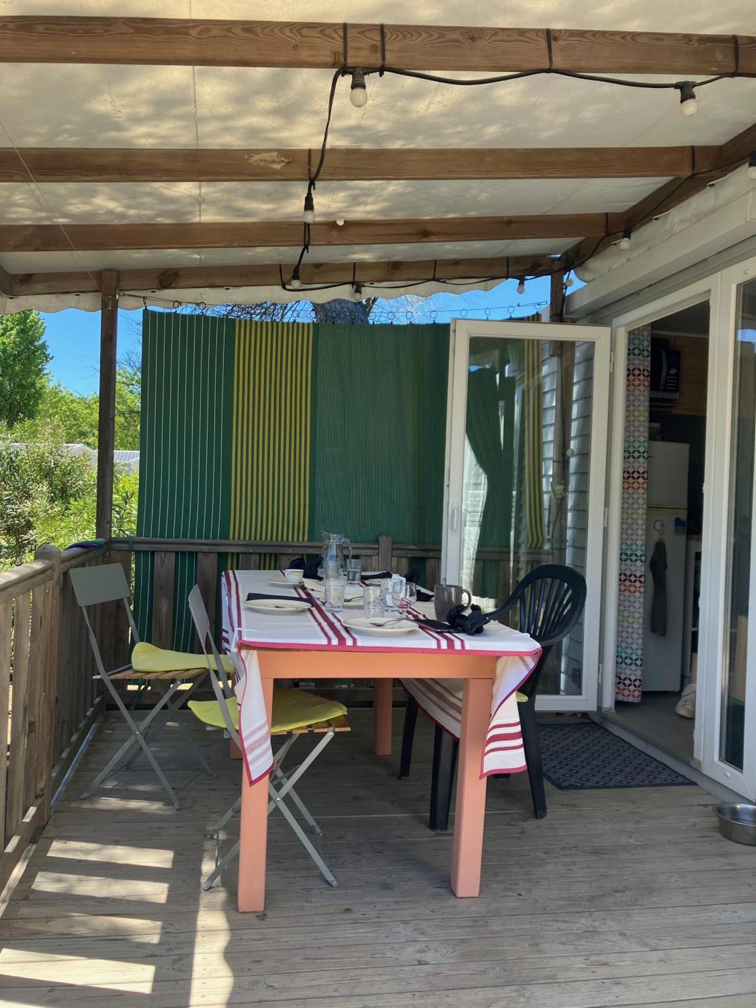 Mobil Home - Camping La Falaise Narbonne Kültér fotó